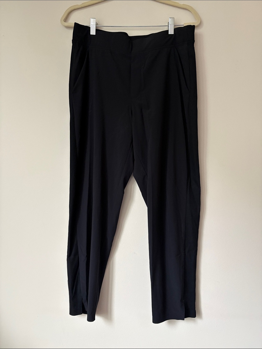 Athleta Black Women's Track Pants - Tapered Jogger Style